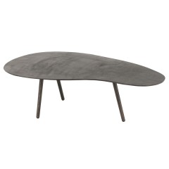 CAFE TABLE METAL DROP BLACK 120 